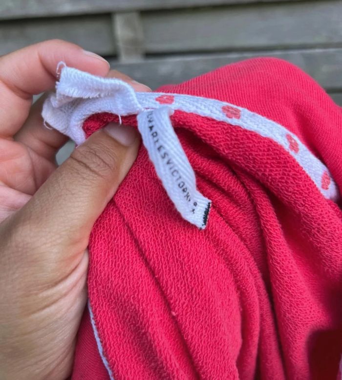 Robe Charles Victor – Rouge – Taille XS – Bon état - photo numéro 3