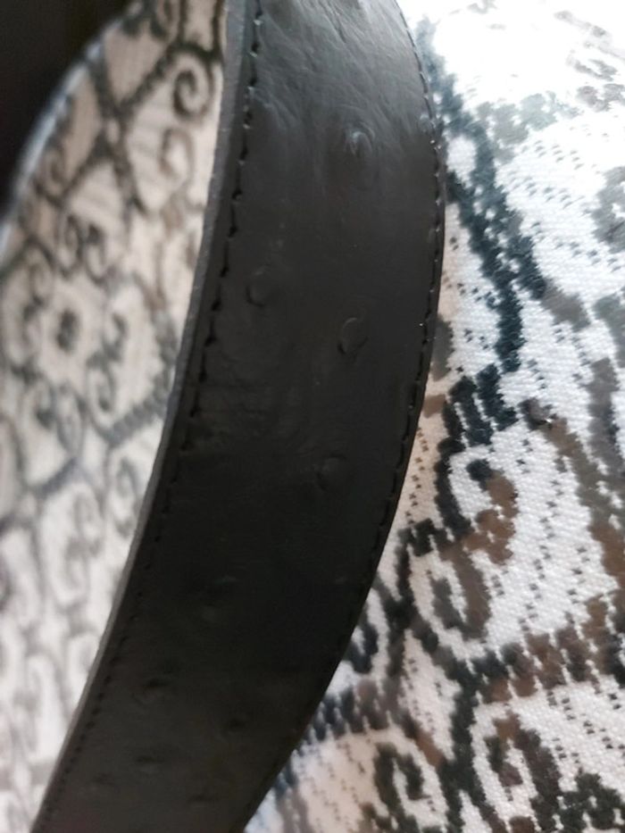 Ceinture devred croûte de cuir 85 cm - photo numéro 4