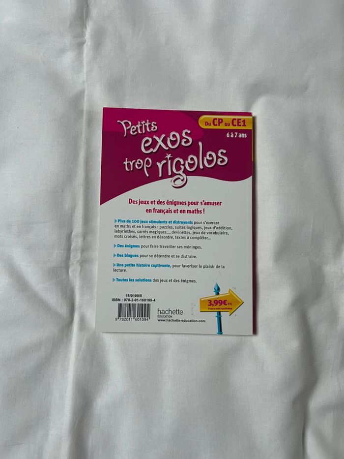 Livre Petits exos trop rigolos CP-CE1 - photo numéro 2