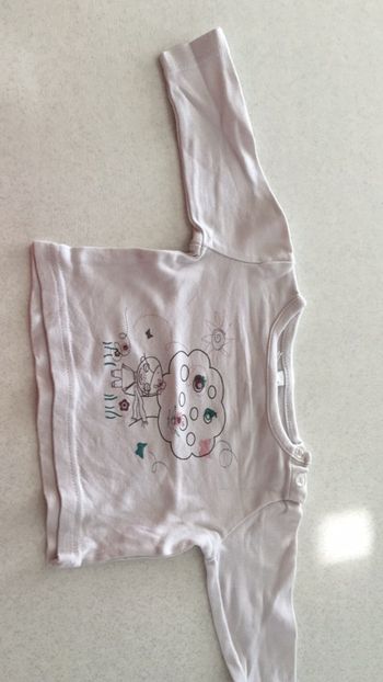 T-shirt à manches longues Fille 9 mois