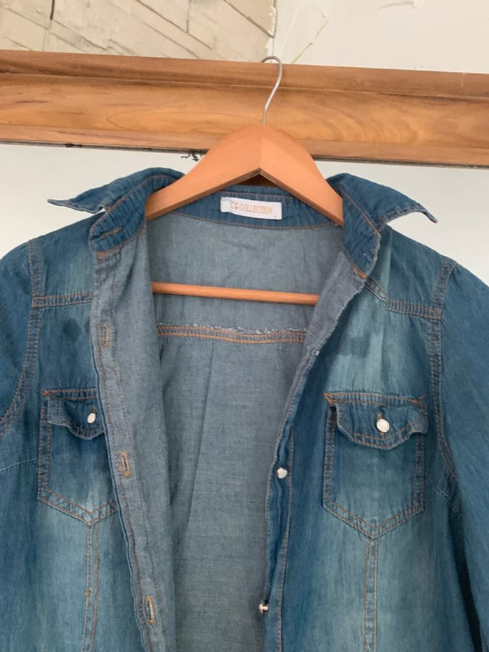 Robe en jean longue taille 36 - photo numéro 5