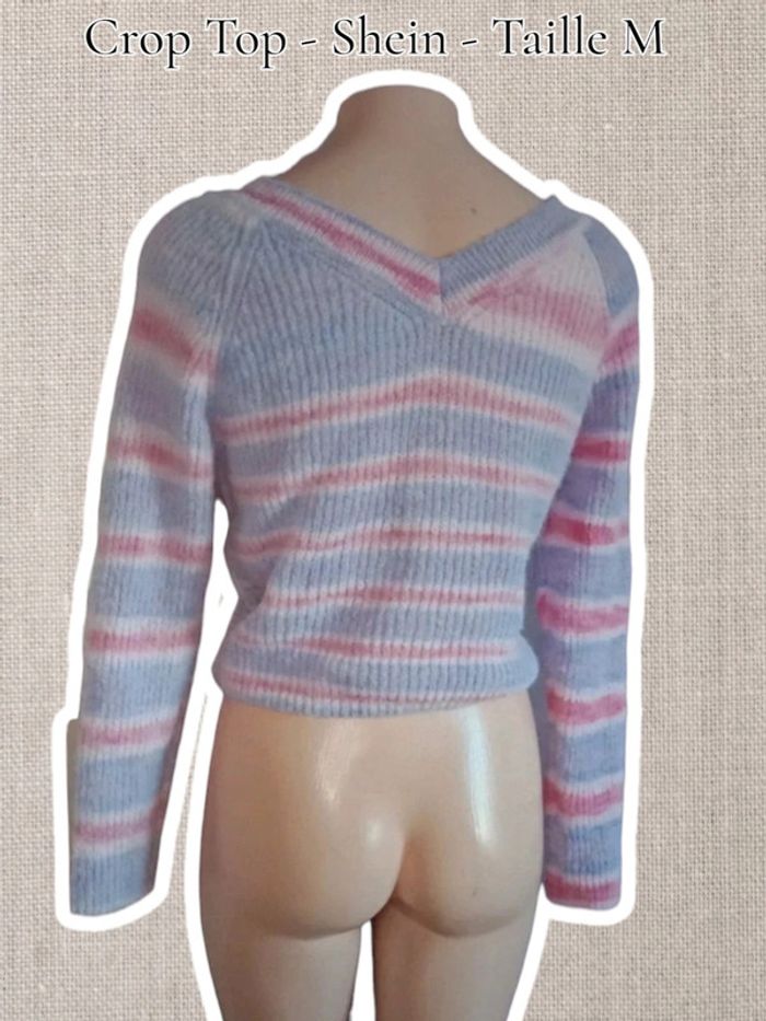Crop Top pull - Shein - Taille M - photo numéro 2