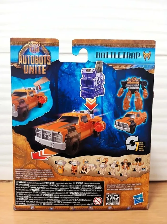 Figurine Transformers Battletrap Rise of the Beasts Core Energon Nucleo - photo numéro 2