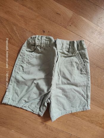 Short 18 mois kiabi 