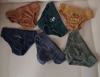 Lot de 6 slip