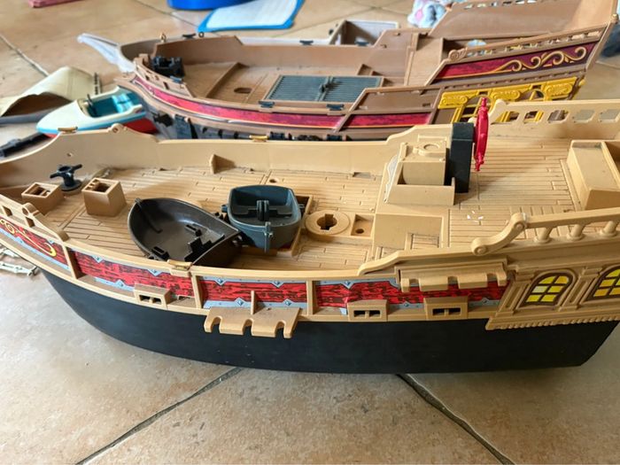 Lot de bateaux pirates Playmobil - photo numéro 3