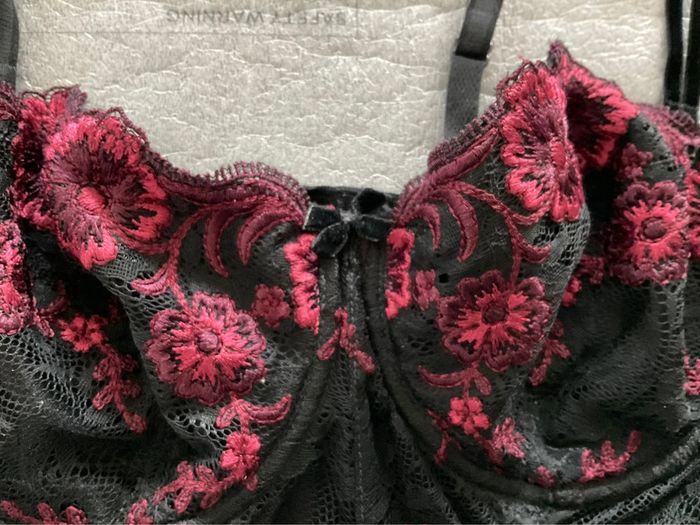 Bustier Darjeeling noir - photo numéro 4