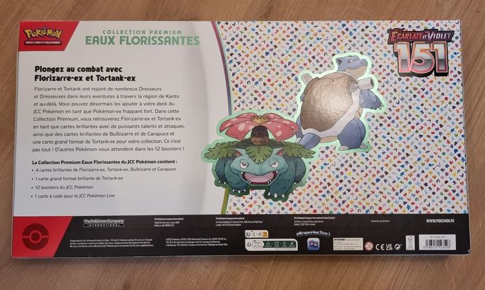 Pokemon écarlate et violet - EV3.5 - 151 - Eaux Florissantes - photo numéro 2