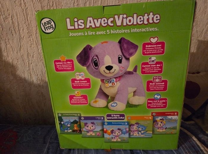 LIS AVEC VIOLETTE CHIEN INTERACTIF - photo numéro 2