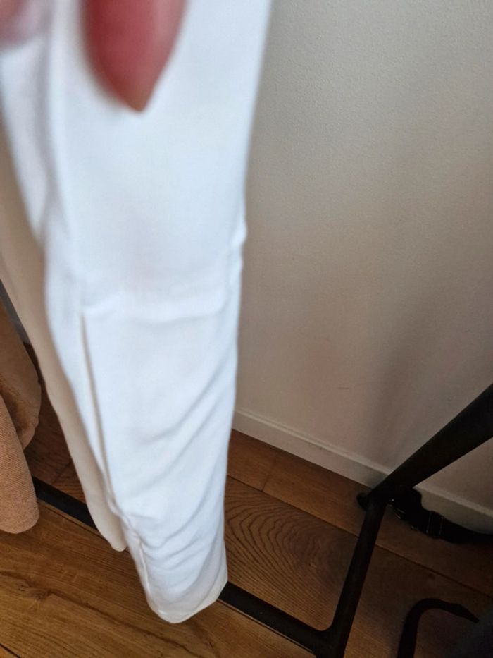 Gérard Darel robe fluide écru liseré doré - photo numéro 9