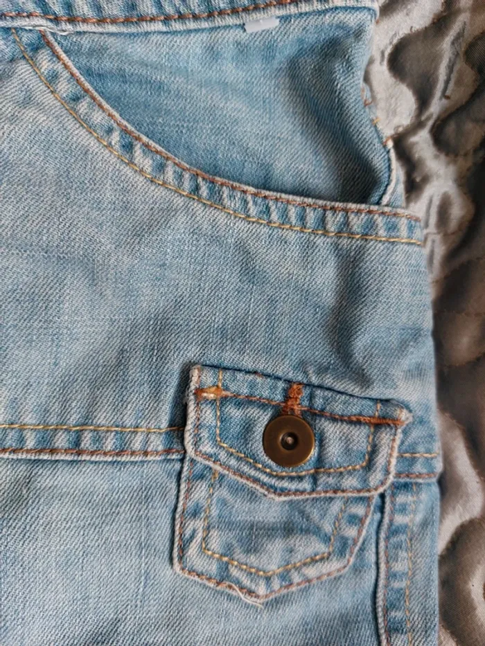 Short jean délavé 42 - photo numéro 5