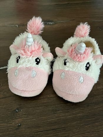 Chaussons licorne