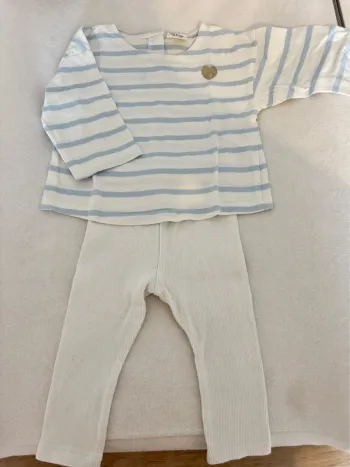 Ensemble bébé fille taille 9mois