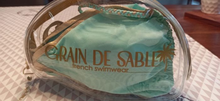 Maillot de bain bikini grain de sable t42 - photo numéro 6