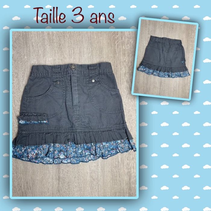 Jupe en toile taille 3 ans