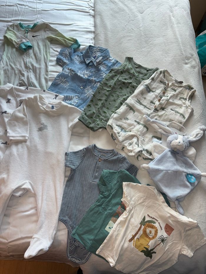 Lot vêtements été garçon 9 mois - photo numéro 3