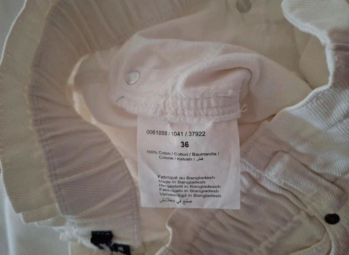Pantalon blanc 100% coton - Liberto by La Halle - photo numéro 13