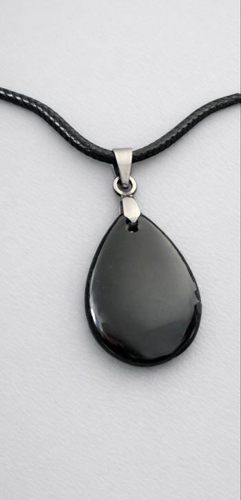 Collier avec pendentif Onyx
