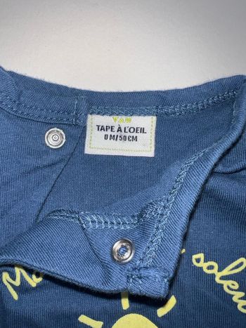 Babygros léger tape à l'œil