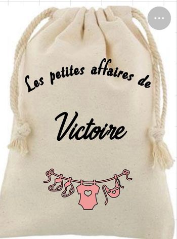 Pochon enfant vêtement 