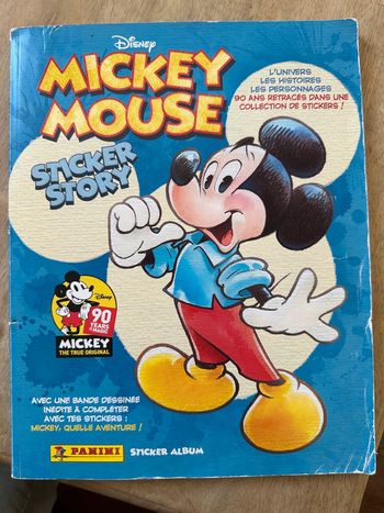 Panini - Album complet stickers autocollants Walt Disney Mickey Mouse Sticker Story