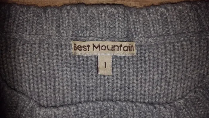 Pull gris T.1 - Best Mountain - photo numéro 3