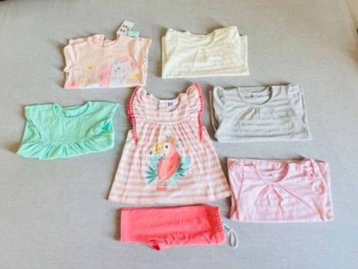 Lot de vêtements fille 6/9 mois - photo numéro 9