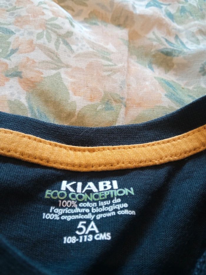 Tee-shirt marine Kiabi 5 ans - photo numéro 3