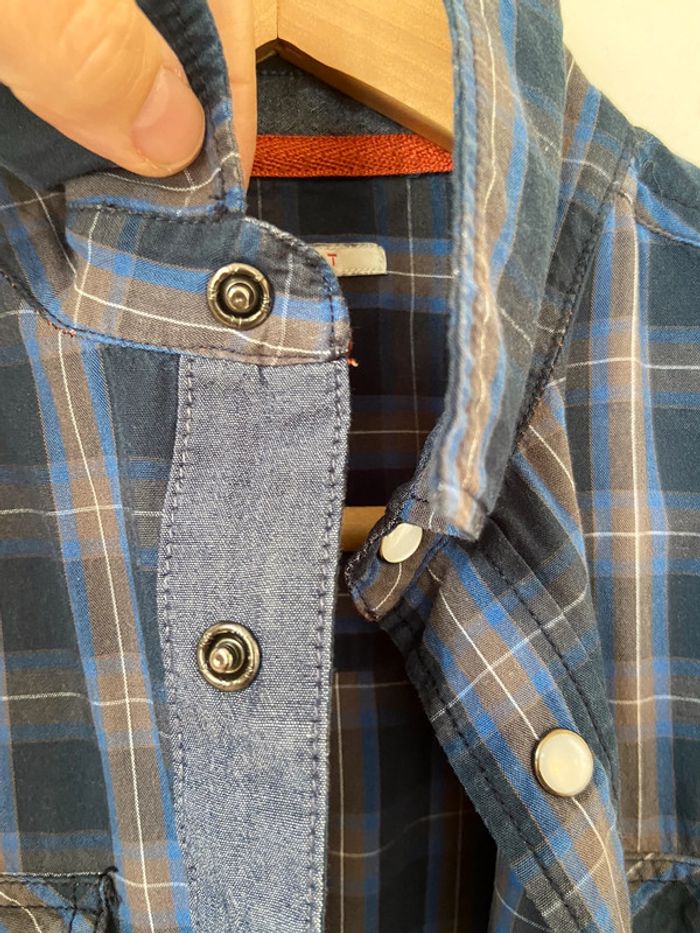 Chemise à carreaux Esprit 14 ans - photo numéro 7