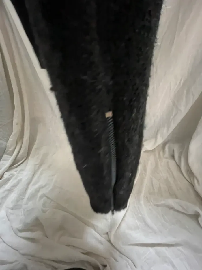 Robe chic Camaïeu – T.1, style laine, fermeture côtés - photo numéro 4