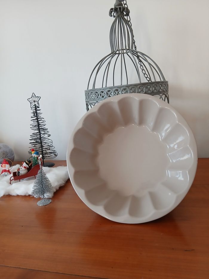 Moule à flan /Charlotte en céramique *diam 23,5 cm - photo numéro 2