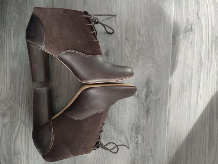 Bottines marrons pointure 40 - photo numéro 8