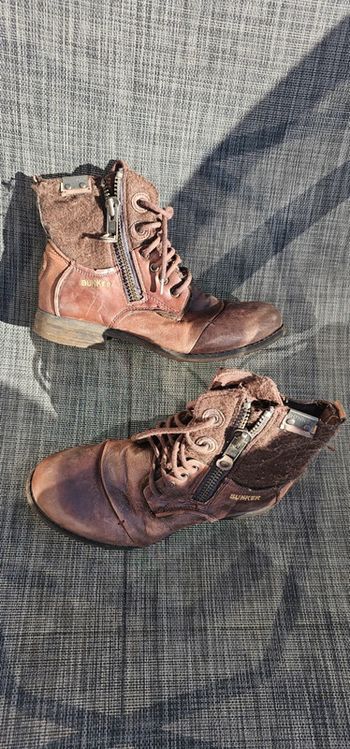 Chaussures Bunker marron pointure 40