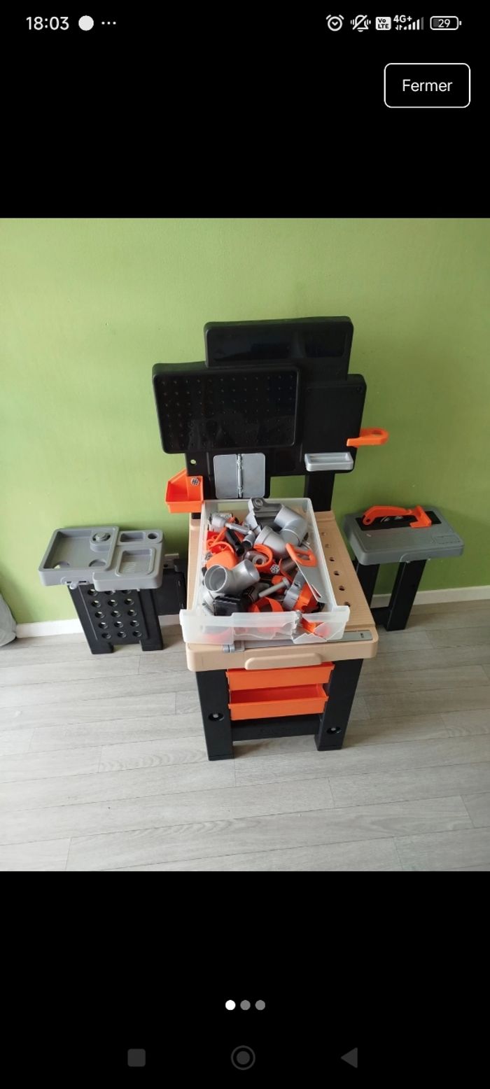 Établi black Decker NÉGOCIABLE
