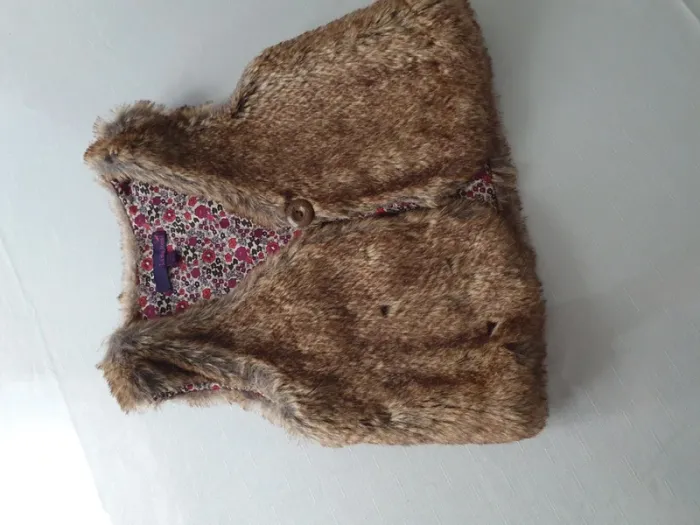 Gilet fourure