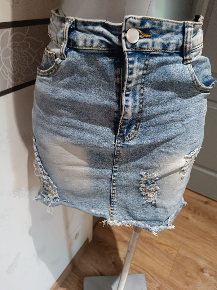 Mini jupe femme jean t 40/42