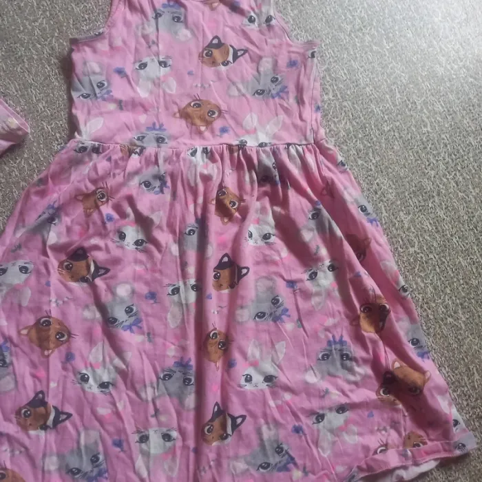 Robe débardeur chats 8/10ans