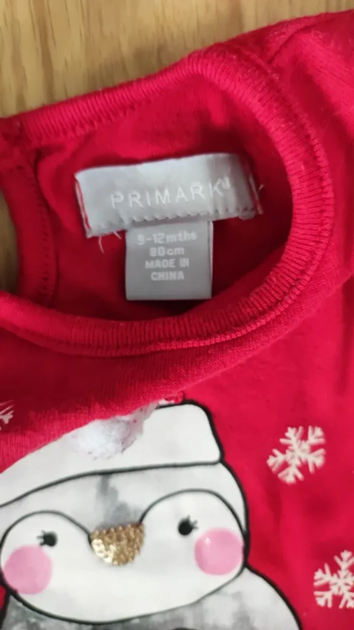 Robe rouge taille 80 cm - photo numéro 3