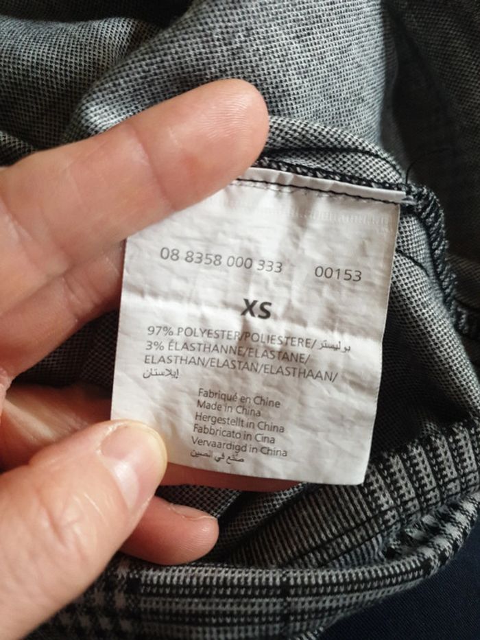 Robe carreaux moulante decontractée - photo numéro 5