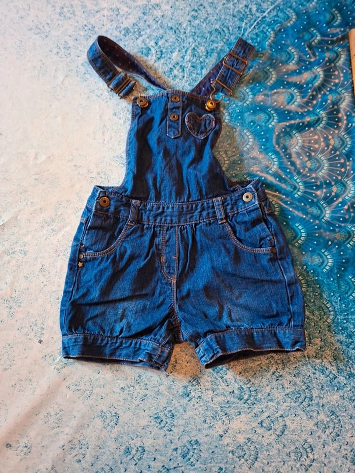 Salopette short 5 ans