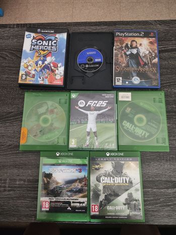 FC 25 Xbox sous blister+ plusieurs jeux