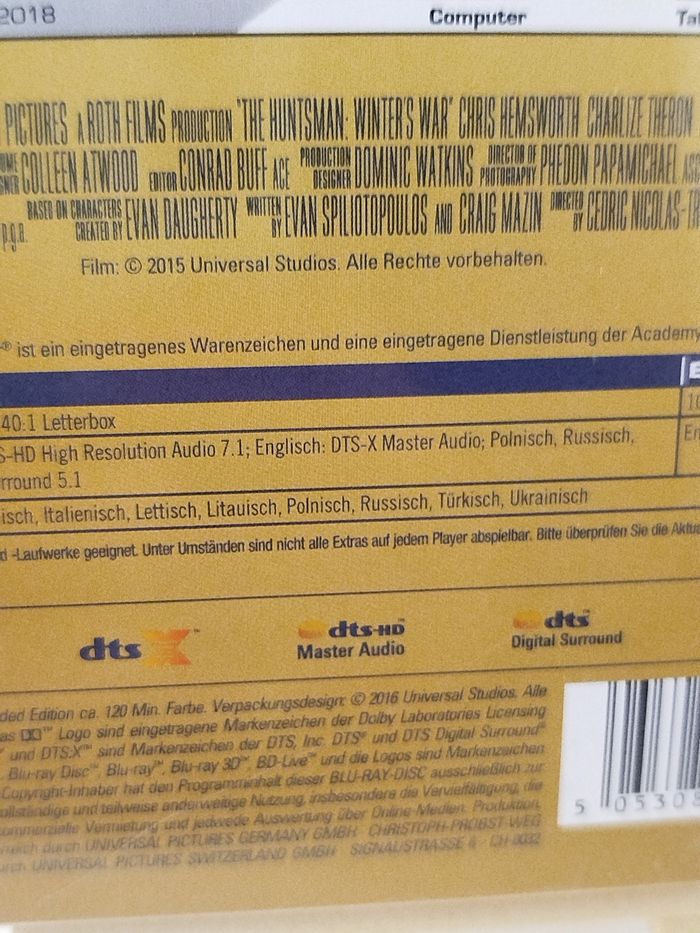 The Huntsman and Ice Queen - Steelbook (sous blister) - photo numéro 7