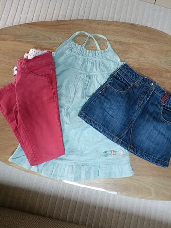 Lot vêtements fille 
