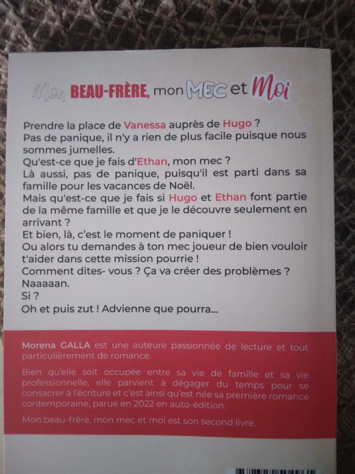 🌸Livre romance et comédie mon beau frère mon mec et moi 🌸 - photo numéro 5