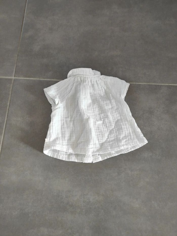 Blouse manches courtes Cadet Rousselle 6 mois - photo numéro 6