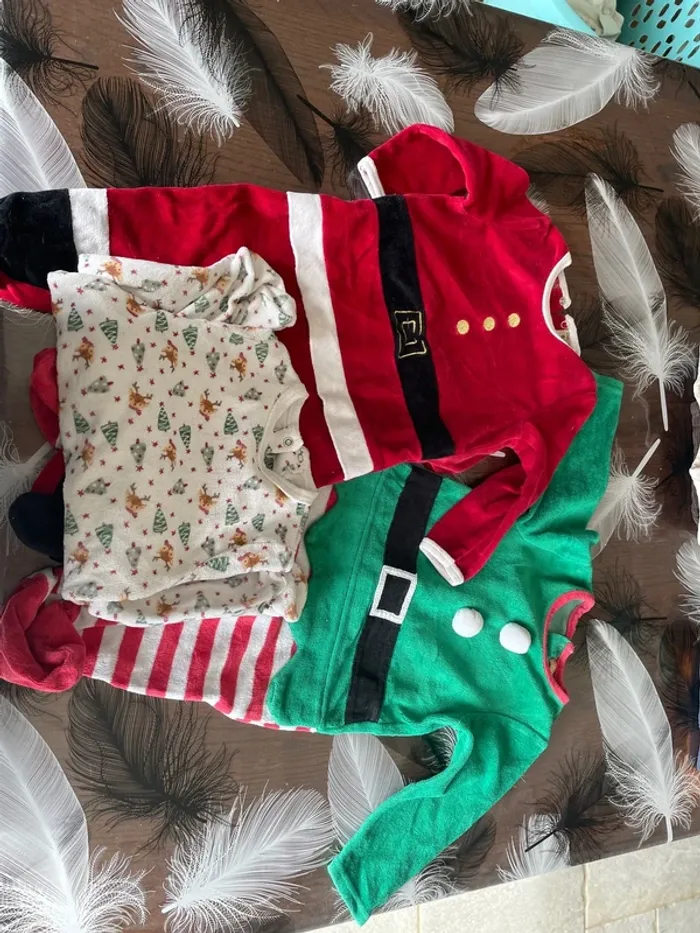 Lot pyjama Noël 9 mois