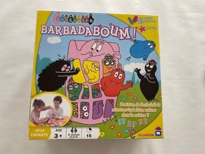 Jeu de société enfants Barbapapa BARBADABOUM Dujardin