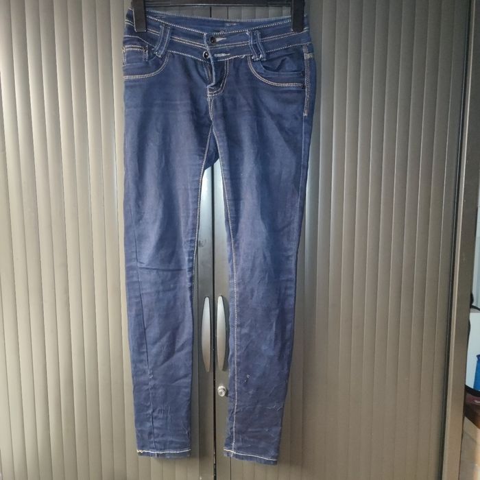 Jean bleu brut skinny taille M 38 R.jonaco denim