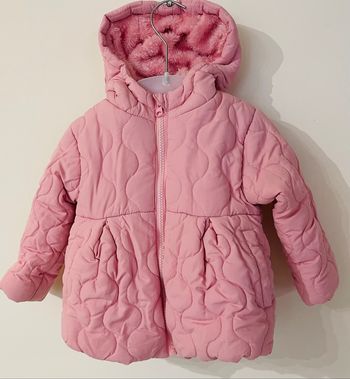 Veste Polaire Doudoune Rose fille taille 24 mois ZEN baby