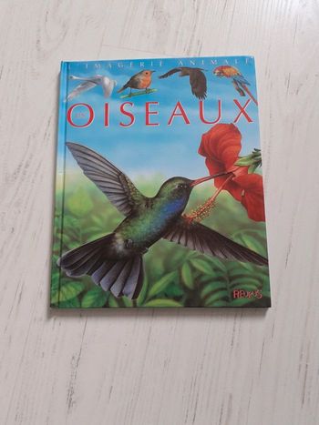 Livre l'imagerie animae les oiseaux